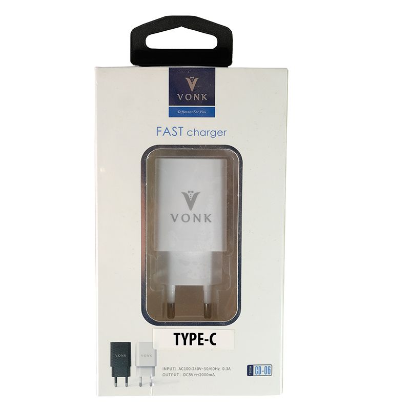 Vonk TypeC Ev Tipi Şarj aleti 5V2A